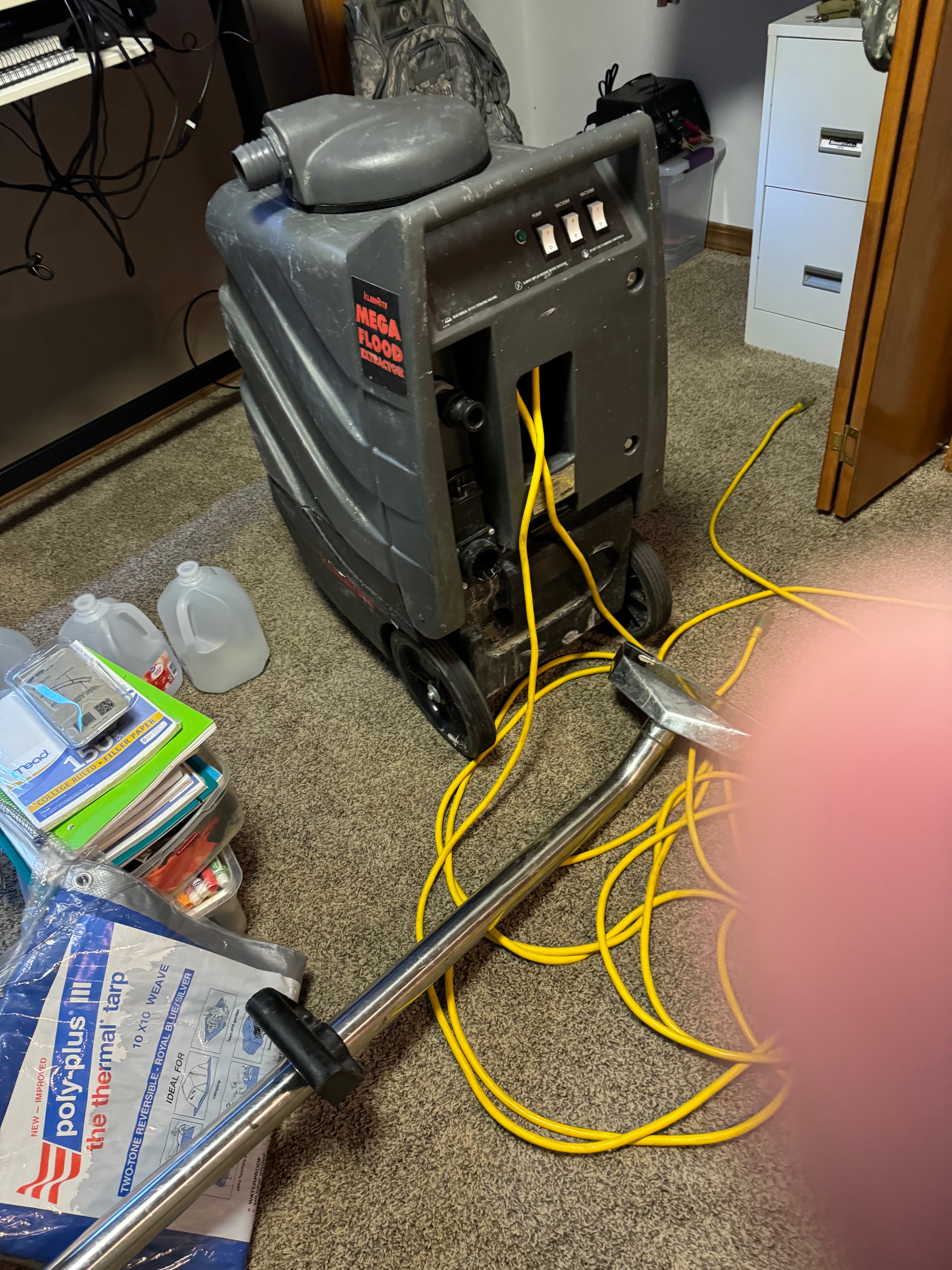 Commercial water extraction equipment deployed in Kimball, MN